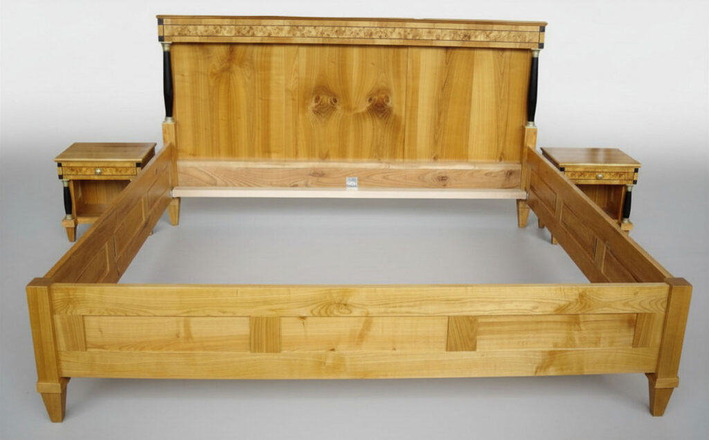 Doppelbett mit 2 Nachtschränkchen passend
